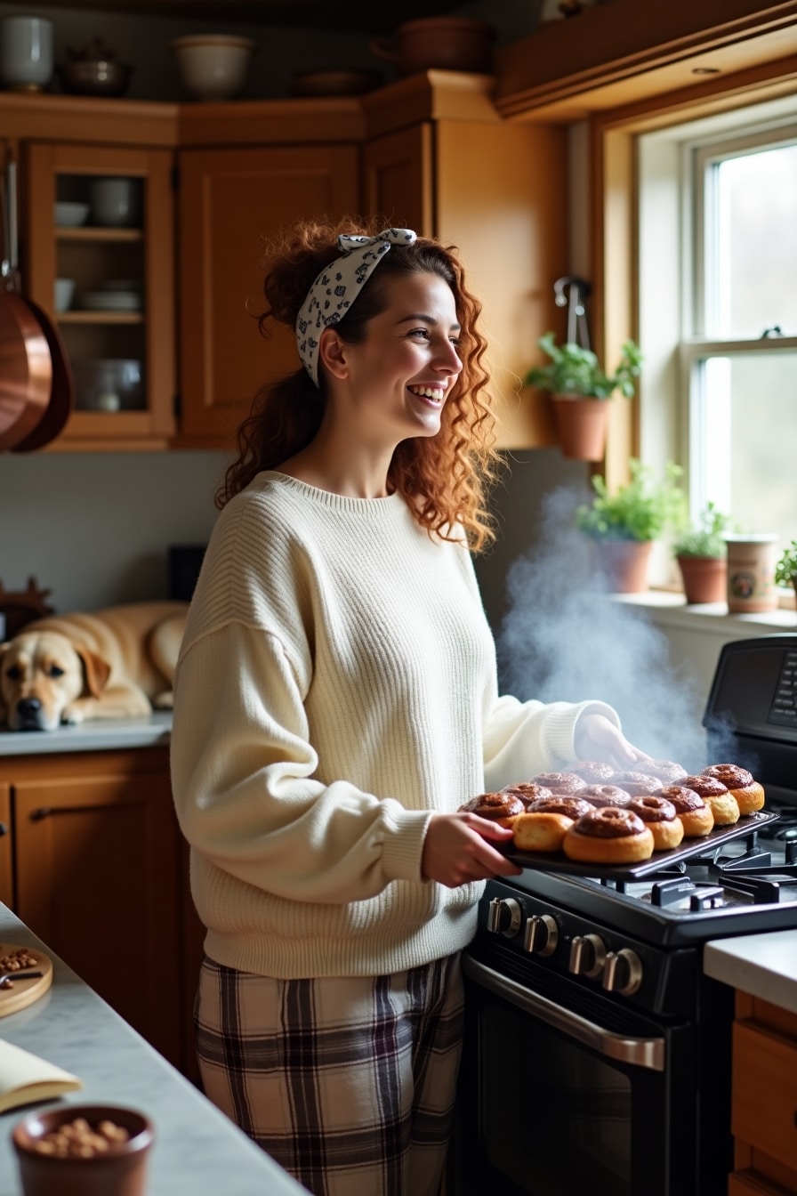 "The Best Sticky Pecan Cinnamon Buns."
