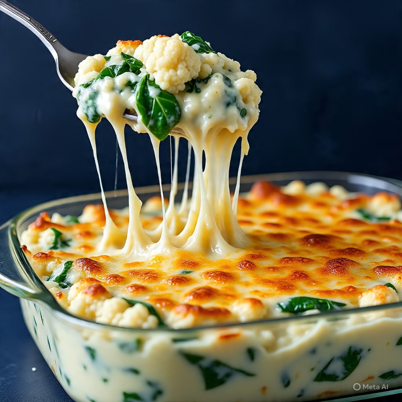 Hurricane Harvey Guilt & Low-Carb Cauliflower Creamed Spinach