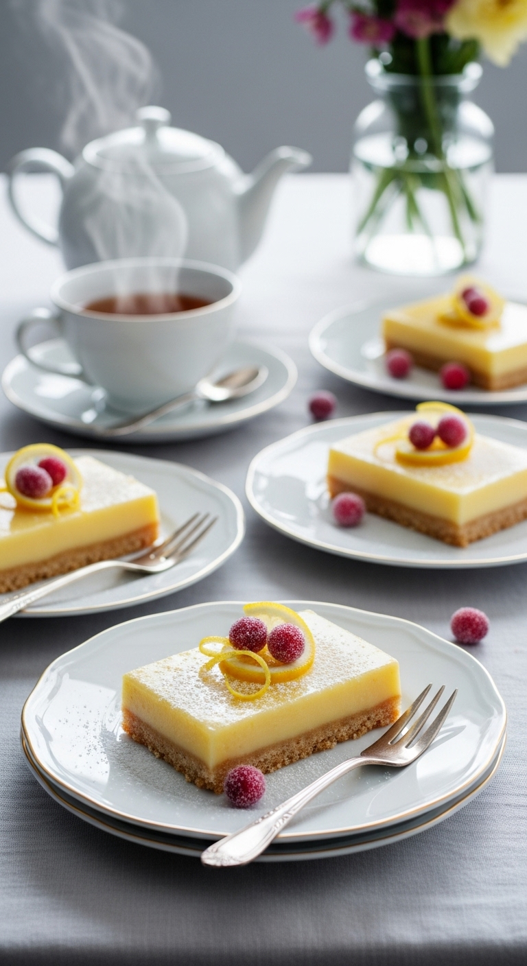 Cranberry Lemon Bars