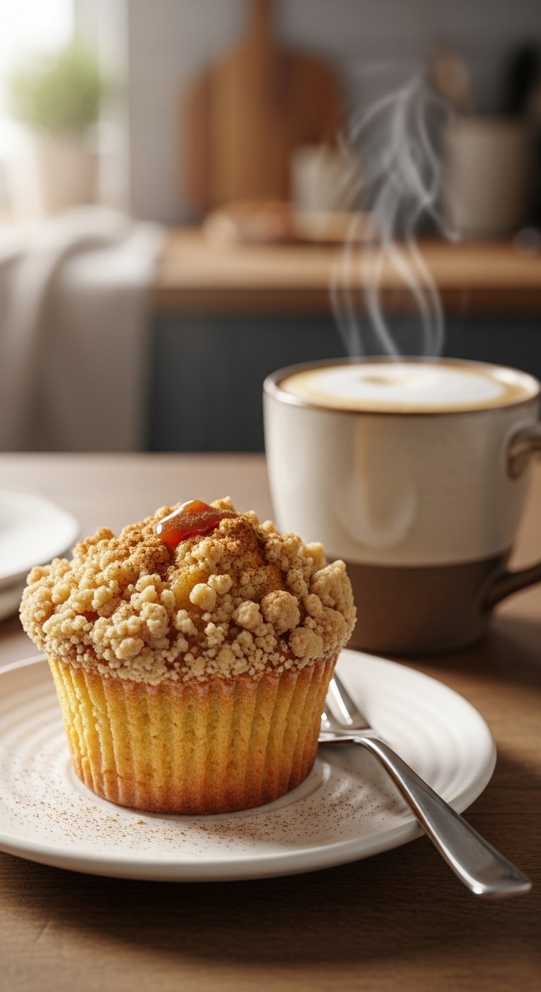 Apple Crumble Cupcakes