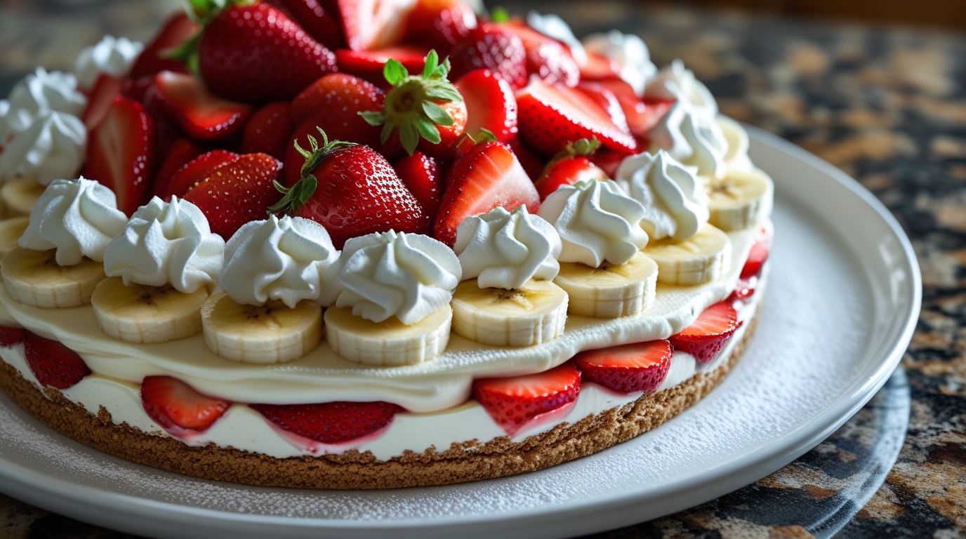 Strawberry Banana Cheesecake Salad